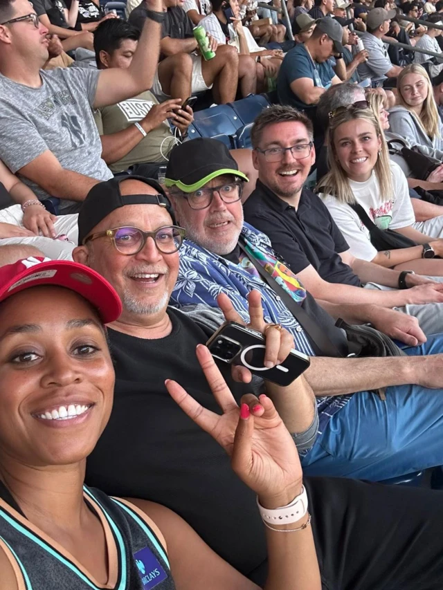 TMS team at Yankee Stadium