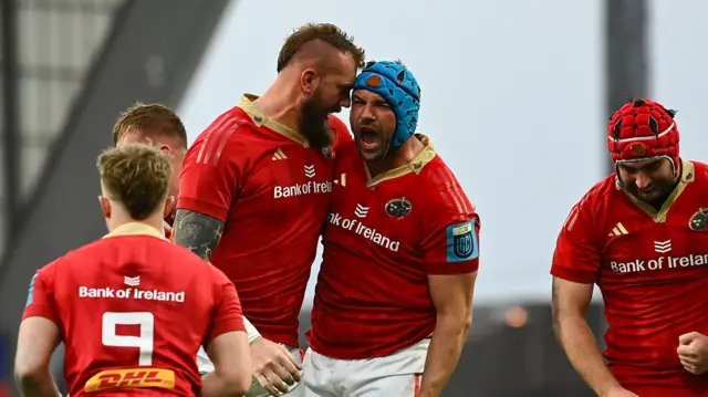 Munster celebrate