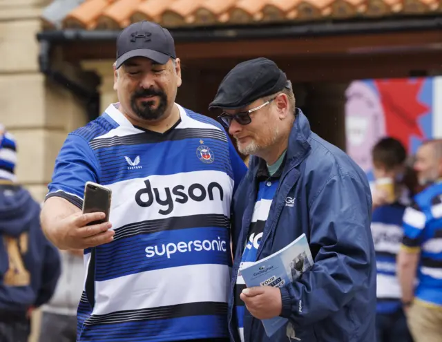 Bath fans taking a selfie