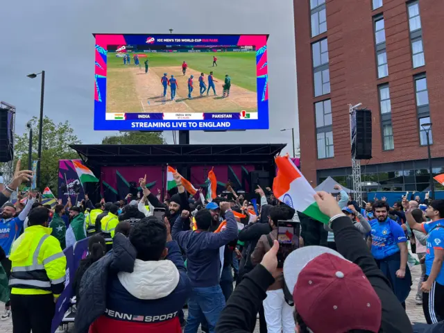 Edgbaston fan zone