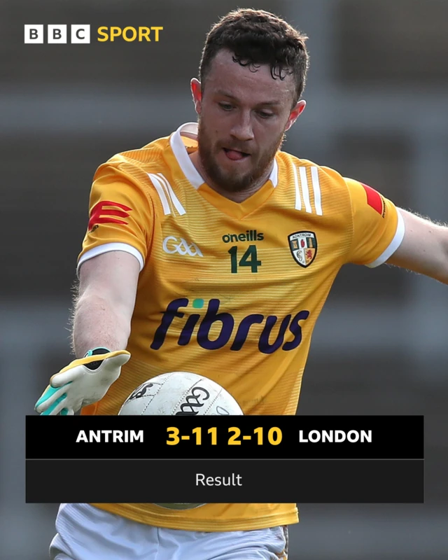 FT: Antrim 3-11 London 2-10