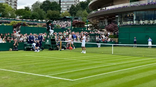 Daniel Altmaier waving to the crowd