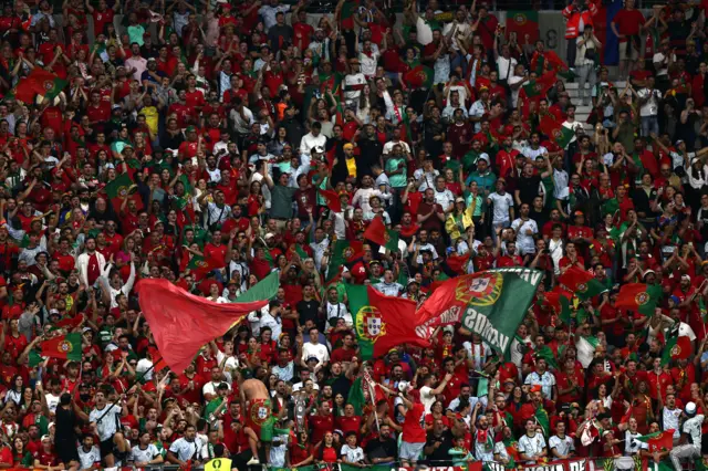 Portugal fans