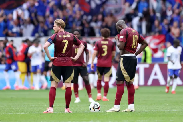 Kevin de Bruyne and Romelu Lukaku