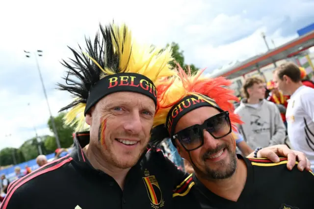 Belgium fans