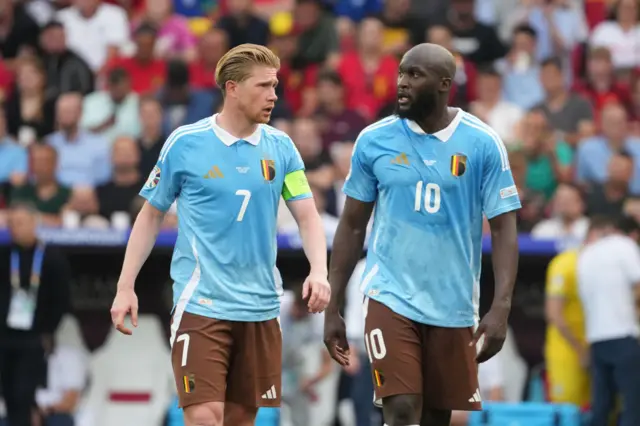 romelu Lukaku and kevin de bruyne