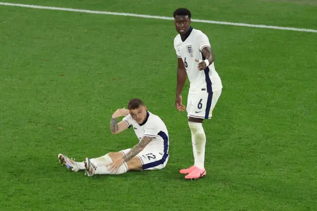 Kieran Trippier and Marc Guehi