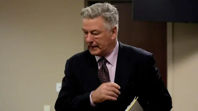 Alec Baldwin at his trial