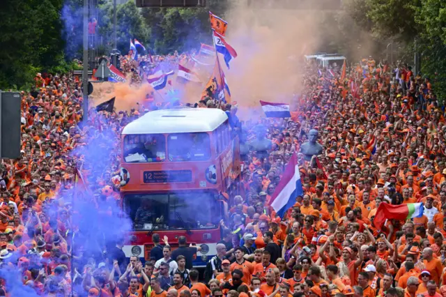 Netherlands fans