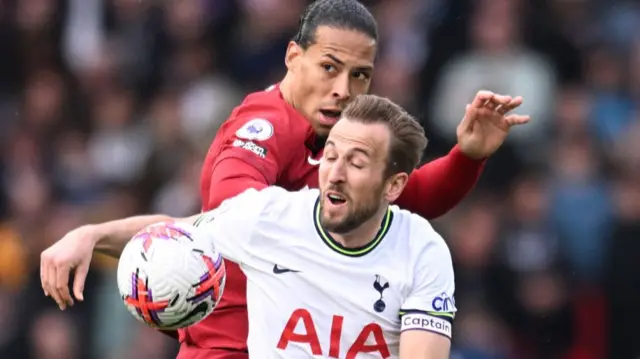 Harry Kane and Virgil van Dijk