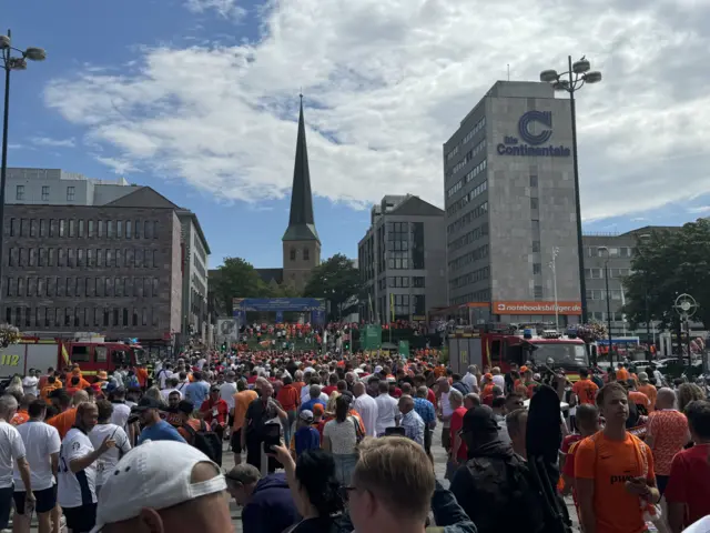 Fans in Dortmund