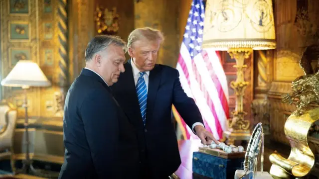 Viktor Orban and Donald Trump meet in Florida