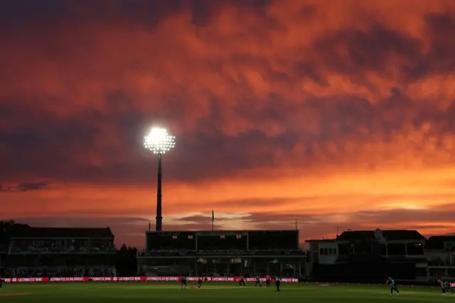 Sunset at Canterbury