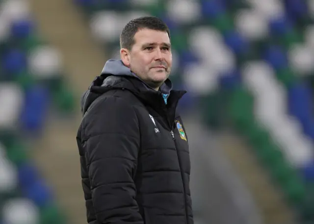 David Healy at Windsor Park