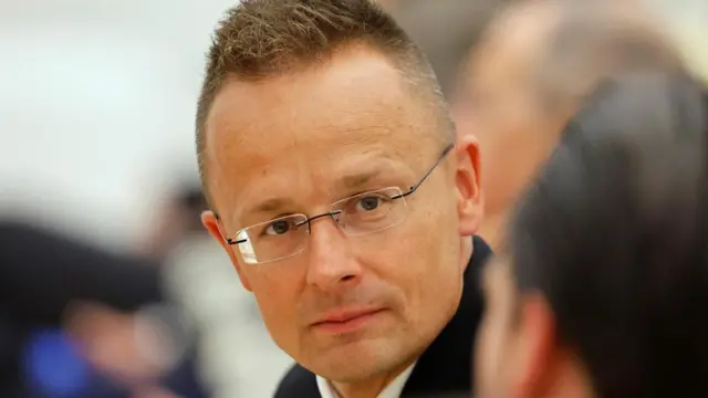 Hungary's Foreign Minister Peter Szijjarto