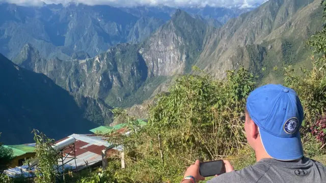 Machu Picchu and Sam