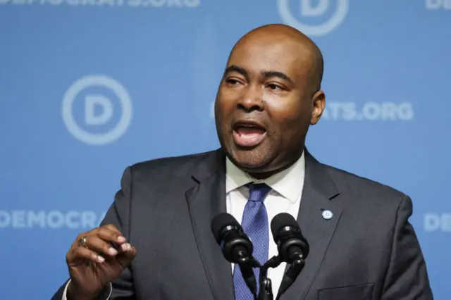 Jaime Harrison, chair of the Democratic National Committee.