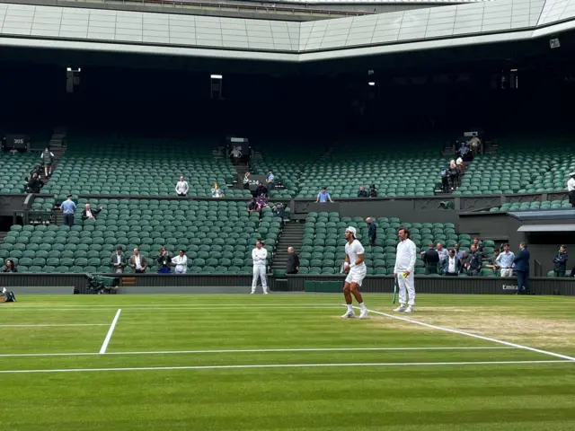 Lorenzo Musetti on Centre Court