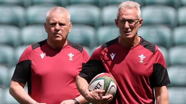 Warren Gatland and Rob Howley