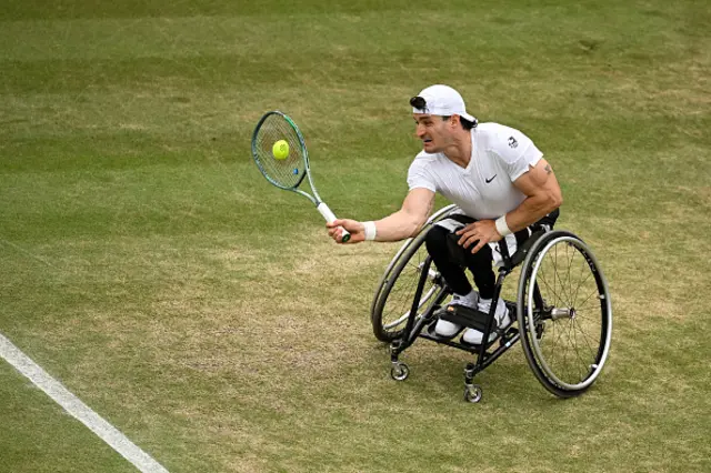 Gustavo Fernandez of Argentina in action