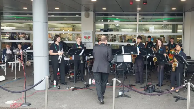 Musical band at Wimbledon