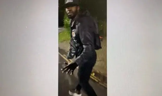 The man wanted in connection to the incident