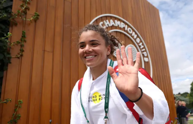 Jasmine Paolini at Wimbledon