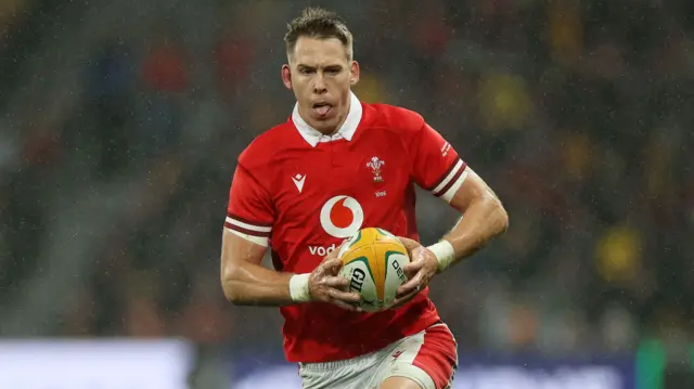 Liam Williams in action