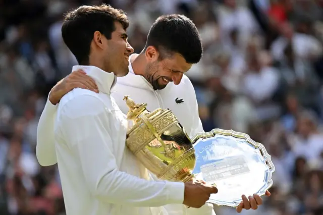 carlos alcaraz and novak djokovic