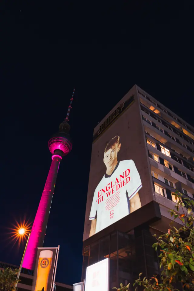 Fan projection in Berlin