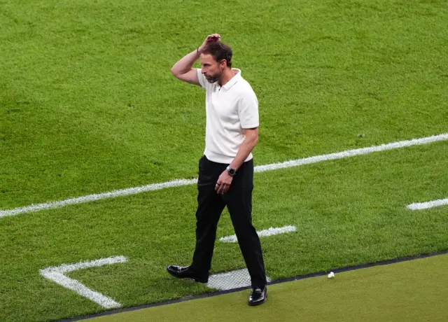 Southgate scratches his head