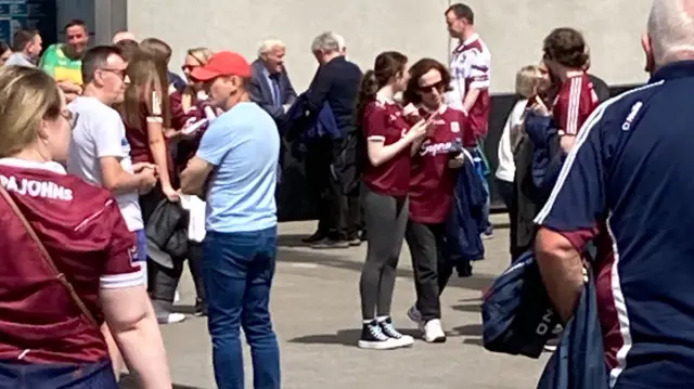 Orchard manager Kieran McGeeney makes a quick return to Croke Park