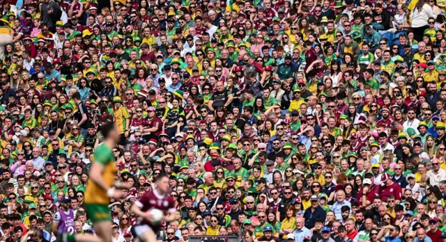 Donegal fans have come in their numbers to Croke Park