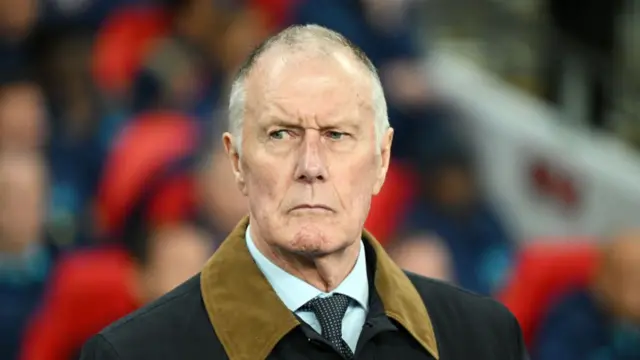 Sir Geoff Hurst looks on prior to the UEFA EURO 2024 European qualifier match between England and Malta at Wembley Stadium on November 17, 2023 in London, England.