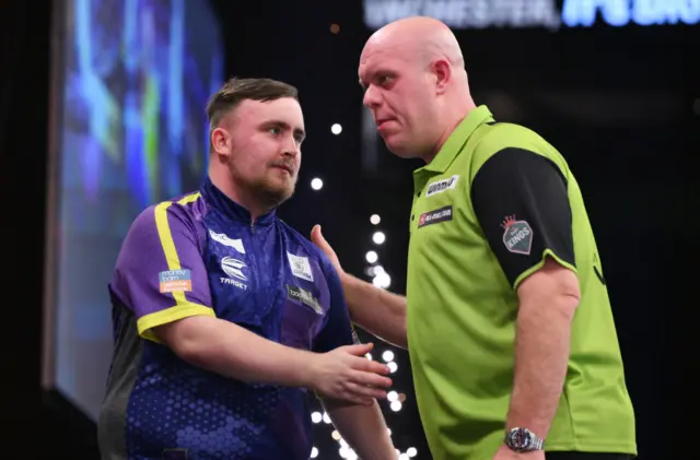 Luke Littler and Michael van Gerwen