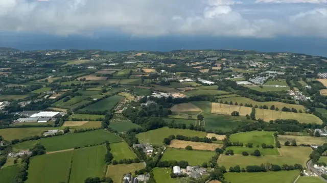 Aerial of Jersey