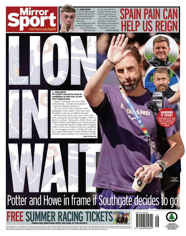 Mirror back page