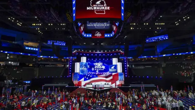 RNC arena in Milwaukee