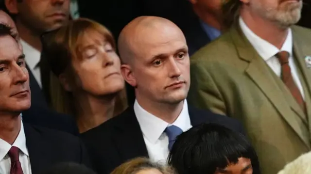 SNP Westminster leader Stephen Flynn listens to the King's Speech during the State Opening of Parliament in chamber of the House of Lords