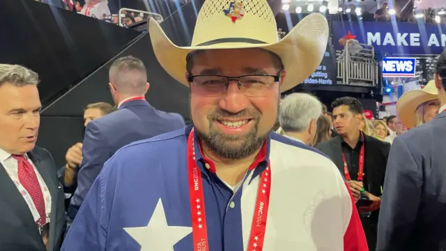 Mark Rodriguez is a Texas delegate