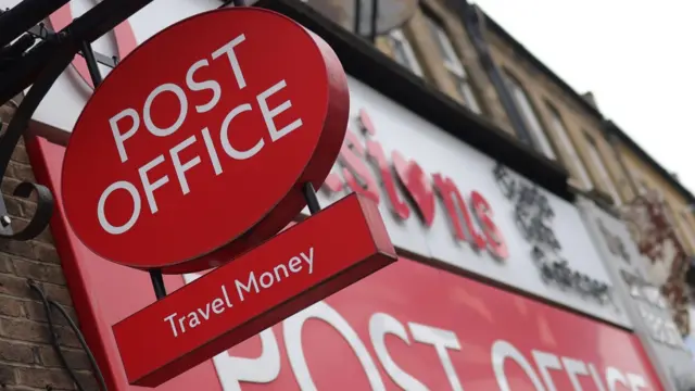 A stock image of a Post Office branch