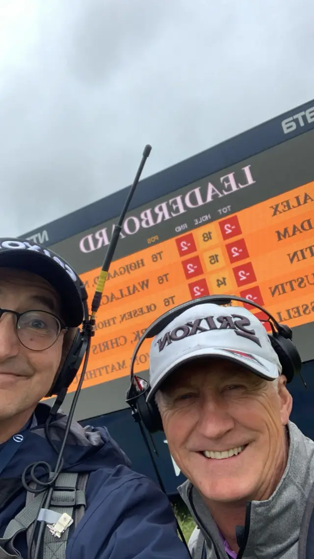 John Murray and Andrew Murray at Royal Troon