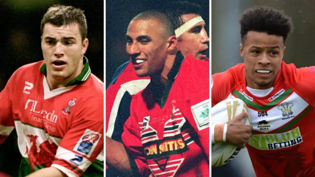 Iestyn Harris, Anthony Sullivan and Regan Grace all played rugby league for Wales