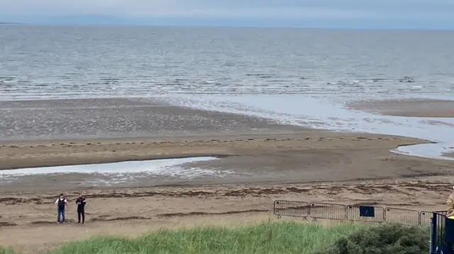 The first tee at Royal Troon