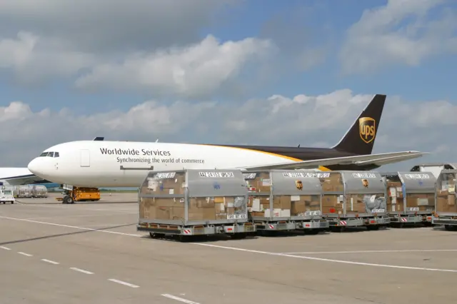 UPS aeroplane