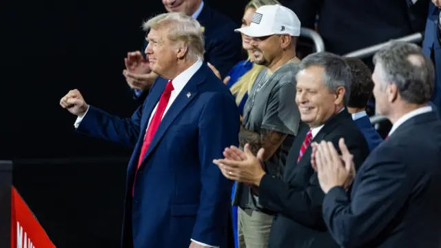 Donald Trump at the RNC