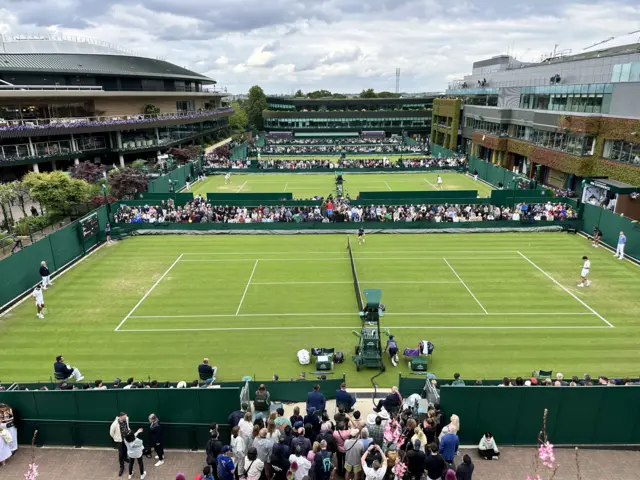 Paul Jubb on court 14