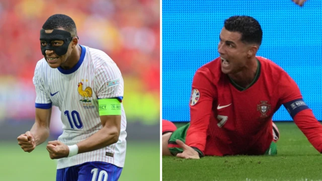 Mbappe and Ronaldo