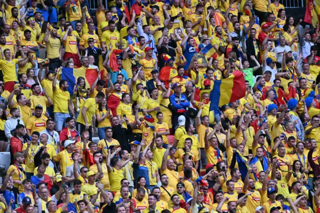 Romania fans