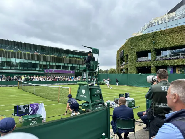 Jan Choinski on court 17